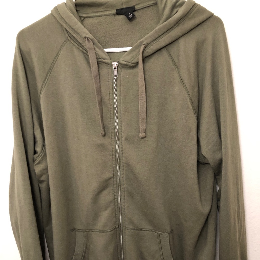 Torrid Olive Green Hoodie size 1